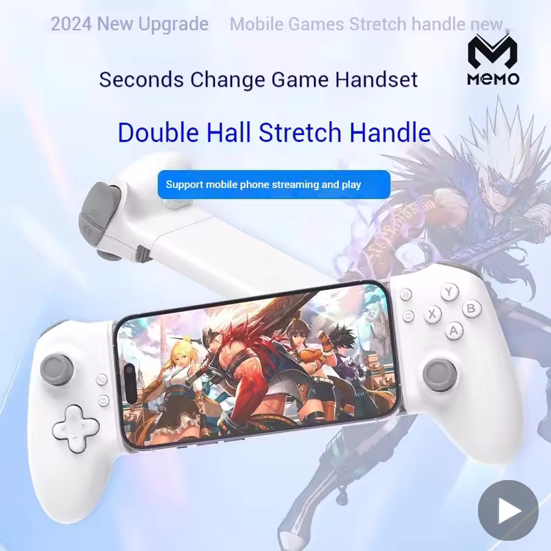 Gaming Console Bluetooth - จอยเกมสำหรับมือถือแอนดรอยด์ โทรศัพท์มือถือ พีซี แท็บเล็ต แบบ Hall
