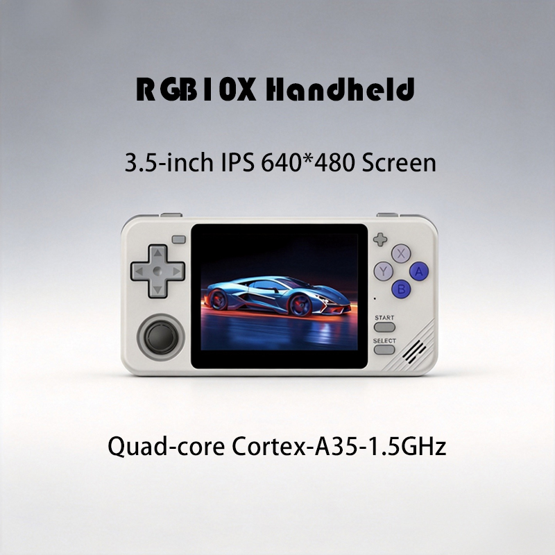 Gaming Console Minecraft - ใหม่ RGB10X เรโทรคอนโซลเกมพกพา 3.5 นิ้ว HD