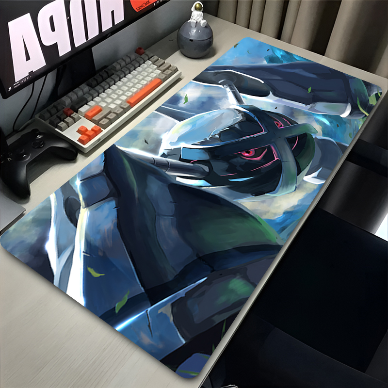 Gaming Console Desk - แผ่นรองโต๊ะคอมพิวเตอร์เกม P-pokemon Metagross ยางกันลื่นขนาดใหญ่แผ่นรองเมาส์สำหรับเล่นเกมอุปกรณ์เสริมพีซีคีย์บอร์ดตู้แผ่นรองโต๊ะ