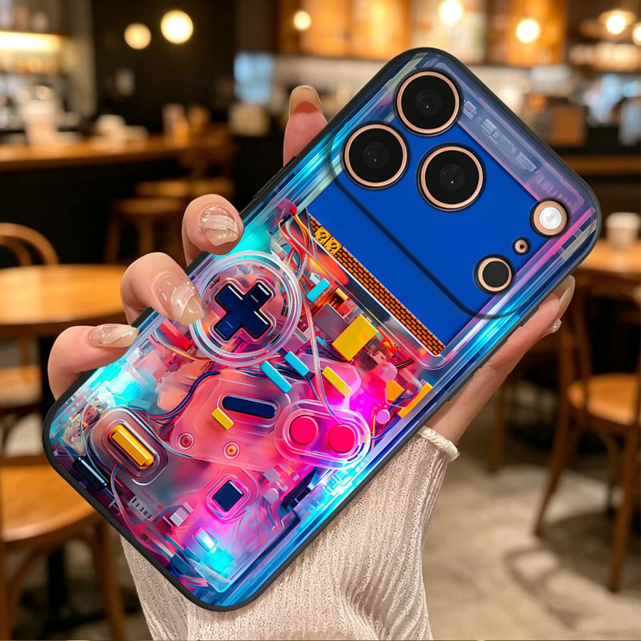 Gaming Console X12 - เคสสำหรับ Apple iPhone 17 Pro Max