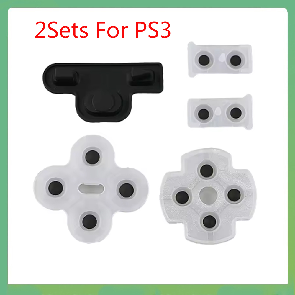 Gaming Console Pc - 2 ชุดสําหรับ PS3 Controller Conductive กาวยาง