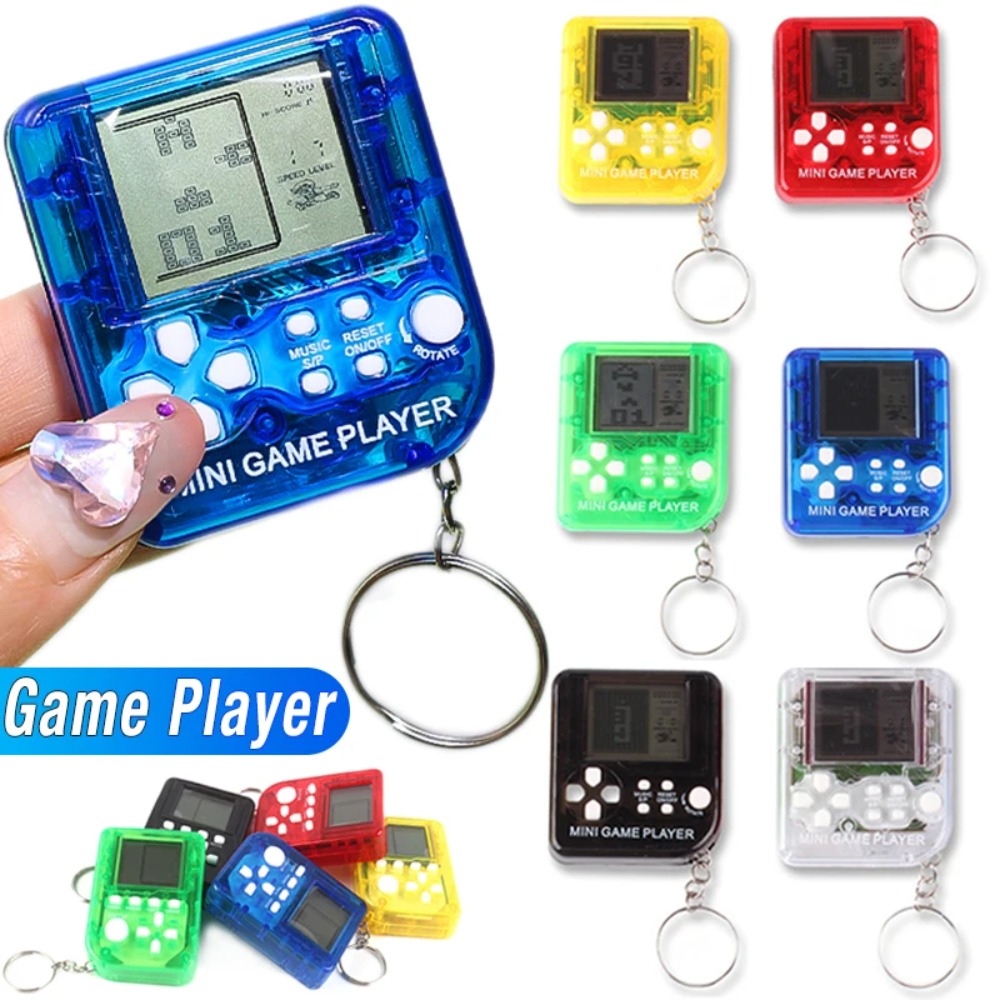 Console Gaming Hand - เครื่องเล่นเกมพกพาขนาดเล็กแบบคลาสสิก เกมอิเล็กทรอนิกส์แบบพกพา คอนโซลเกมสำหรับเด็ก ของเล่นเสริมพัฒนาการ ของขวัญ