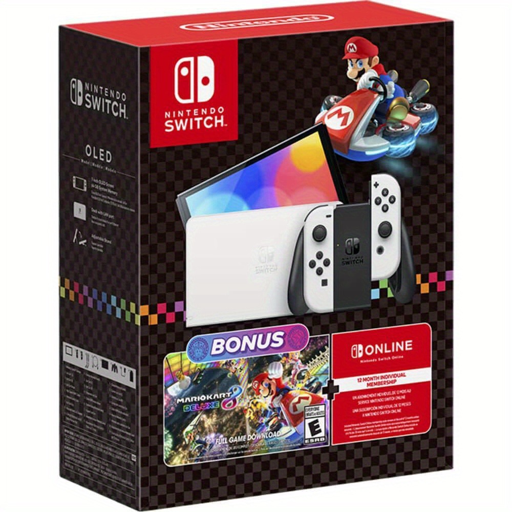 Gaming Console Bundle - ชุดเครื่องเล่น Nintendo Switch OLED พร้อมเกม Mario