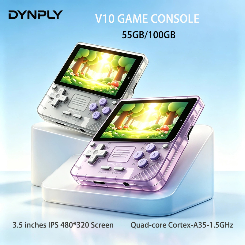 Gaming Console Minecraft - POWKIDDY V10 หน้าจอ IPS Oca HD