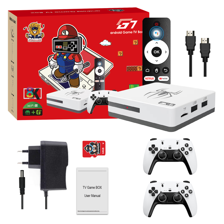 Gaming Console And Tv - คุณภาพสูงแบบพกพา G7 เกมคอนโซลหน้าจอขนาดใหญ่เครื่องเล่นวิดีโอเกมทีวี