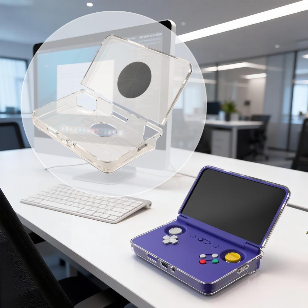 Gaming Console For Phone - ฝาครอบป้องกัน TPU สำหรับเครื่องเล่นเกมพกพาแบบพลิกขึ้นได้ สำหรับ RETROID POCKET