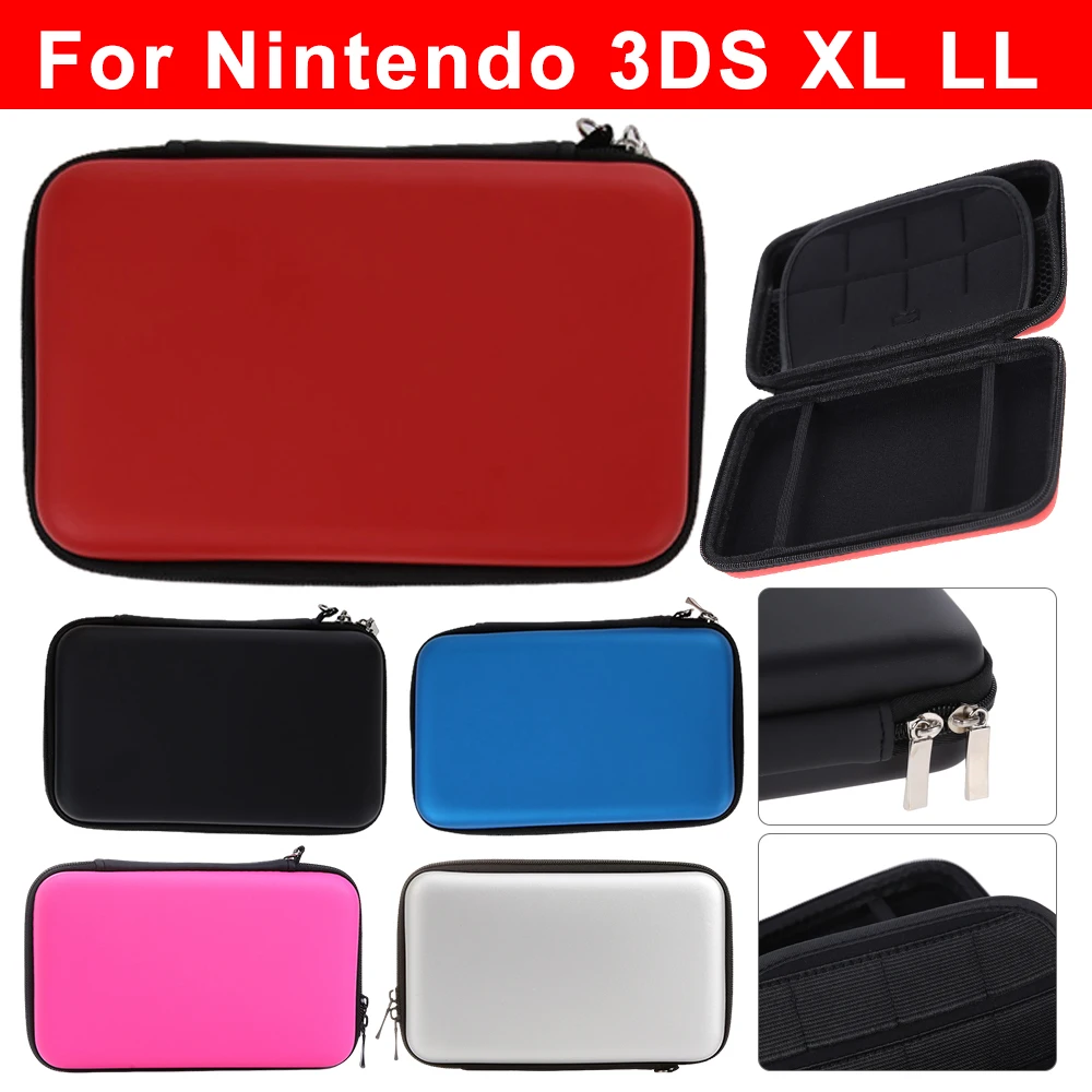 Gaming Console Bag - กระเป๋าเก็บของแบบพกพากล่องฝาแข็งคอนโซลเกมมือถือกล่องป้องกันสำหรับ Nintendo 3DS ใหม่3DS NDSi NDSL