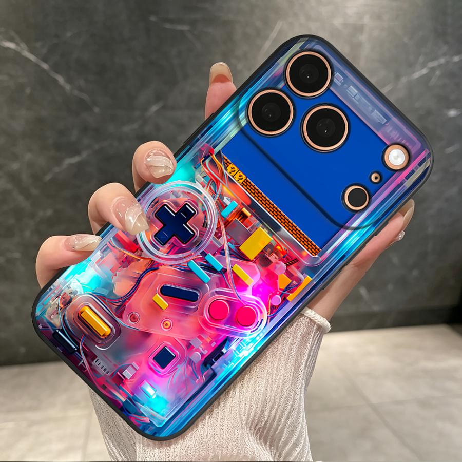 Gaming Console X12 - เคสสำหรับ Apple iPhone 17 Pro Max