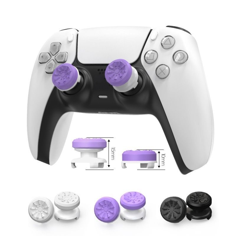 Gaming Console With Tv - จอยสติ๊กซิลิโคนแบบ High-Rise Freeks สำหรับ P4 PS5