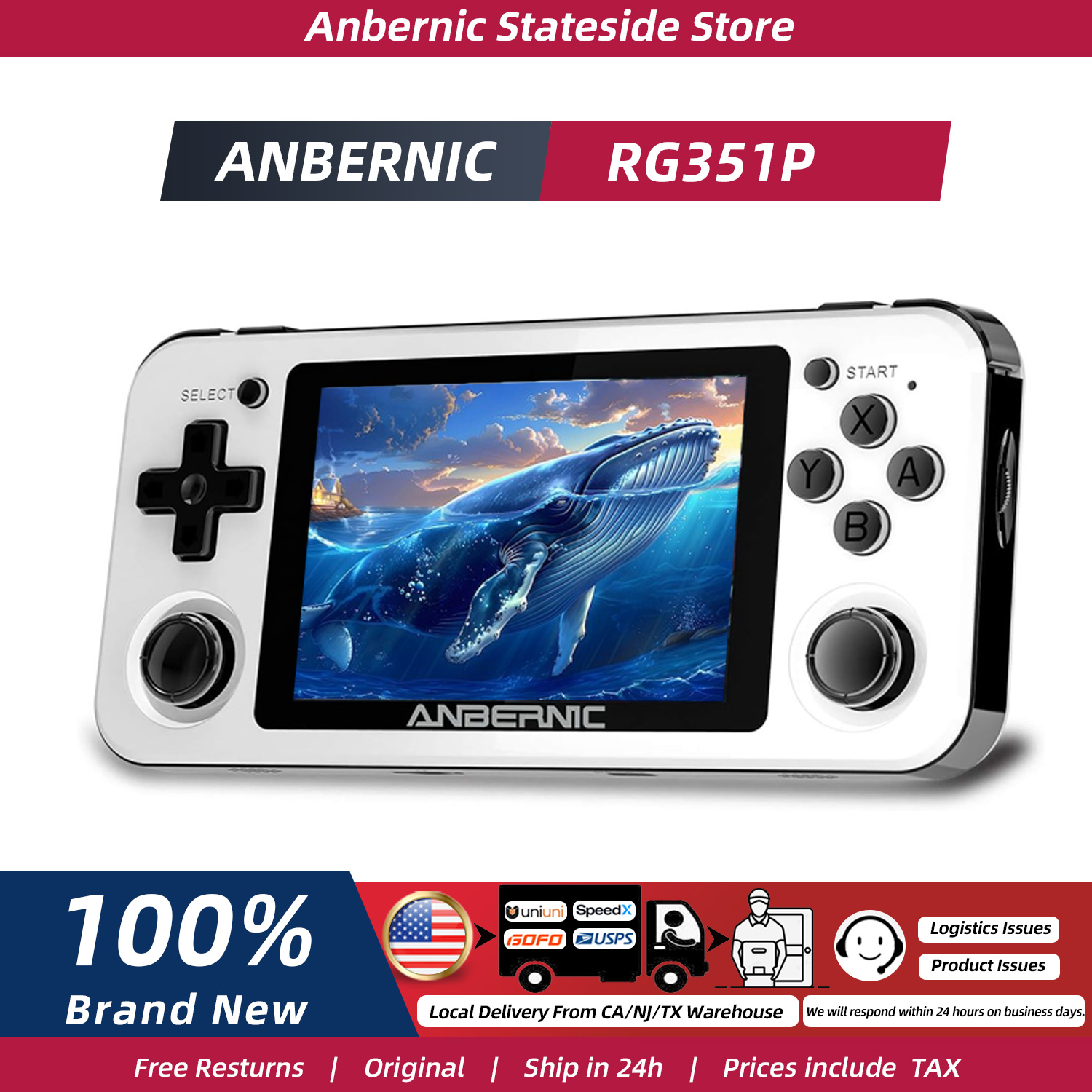 เครื่องเล่นเกมพกพา ANBERNIC RG - Gaming Console Minecraft บทวิจารณ์และราคา