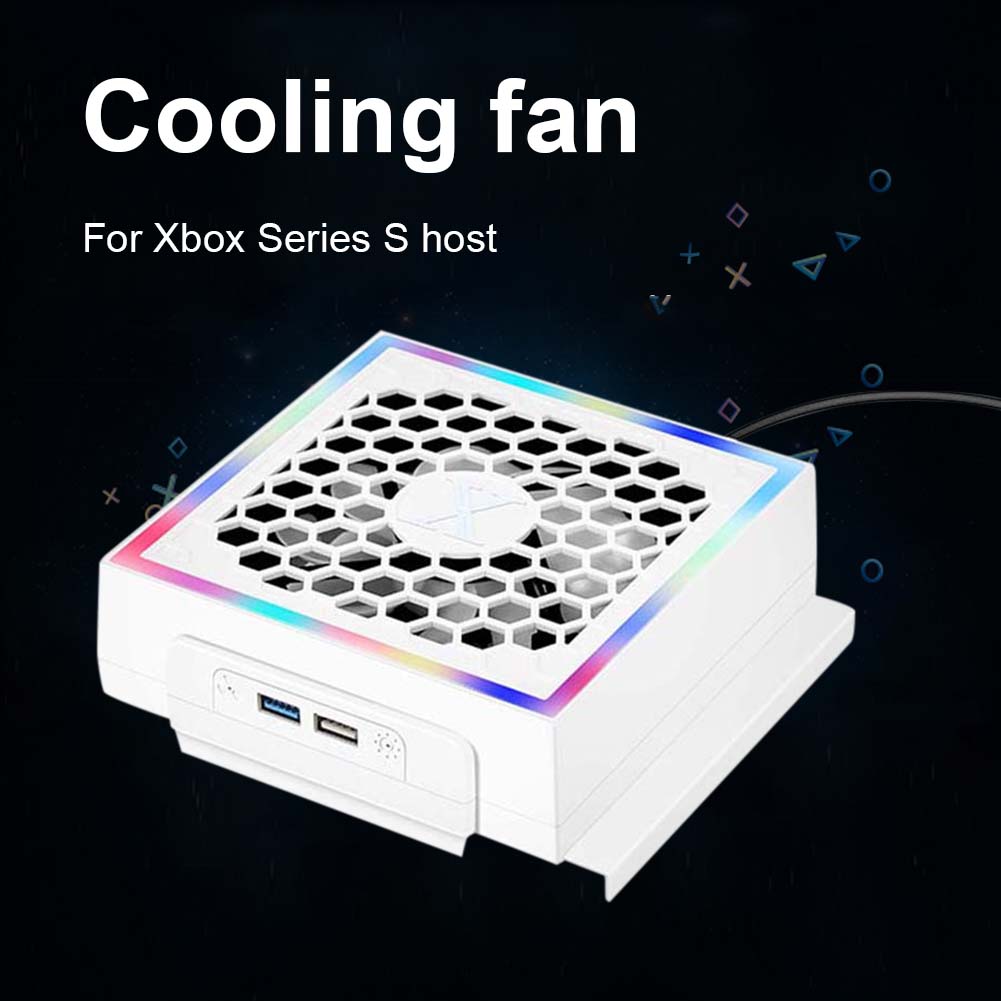 RGB พัดลมระบายความร้อนสำหรับเอ - Microsoft Console Xbox Series S บทวิจารณ์และราคา