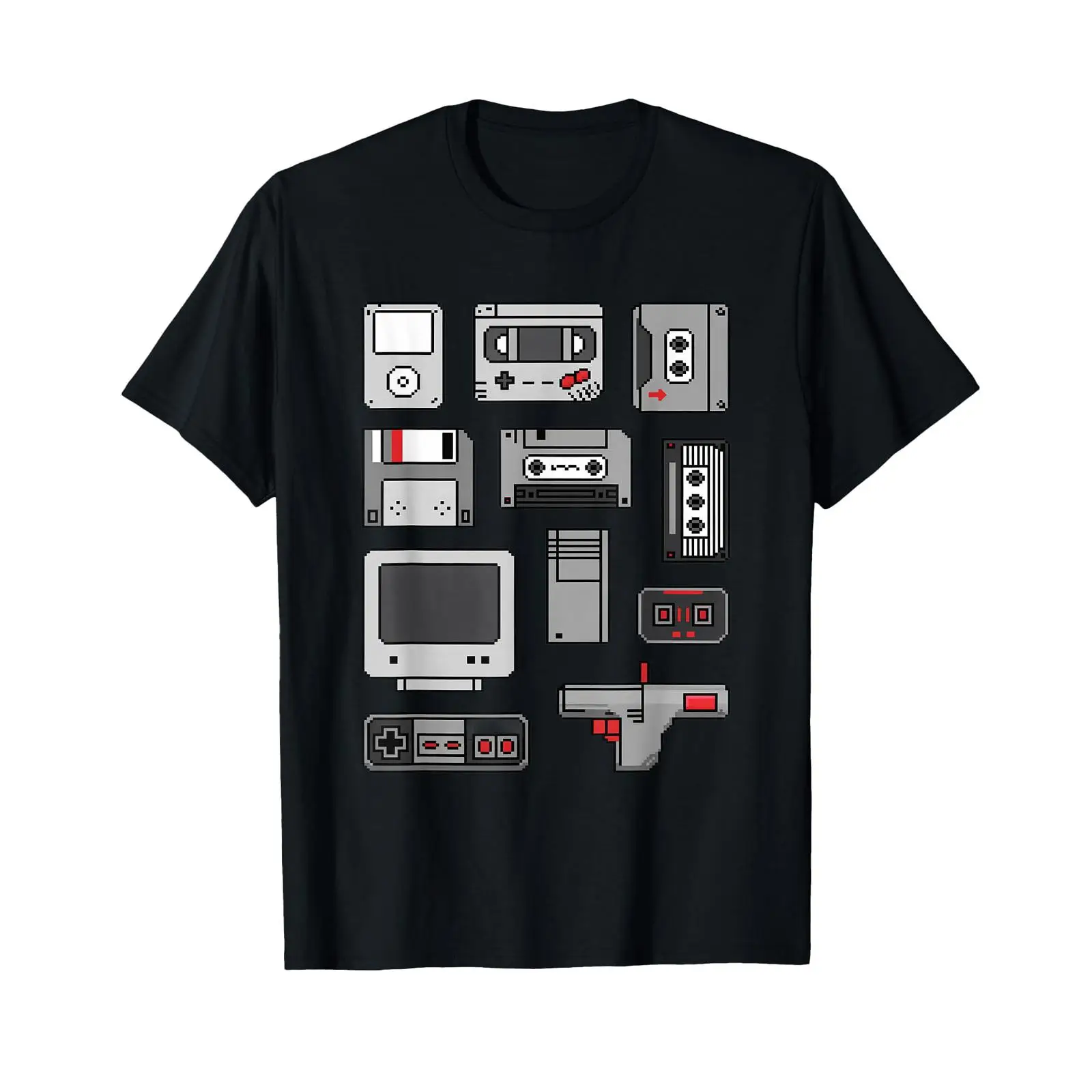 เสื้อยืดลายกราฟิกสไตล์เรโทร วิ - Gaming Console In 90S บทวิจารณ์และราคา