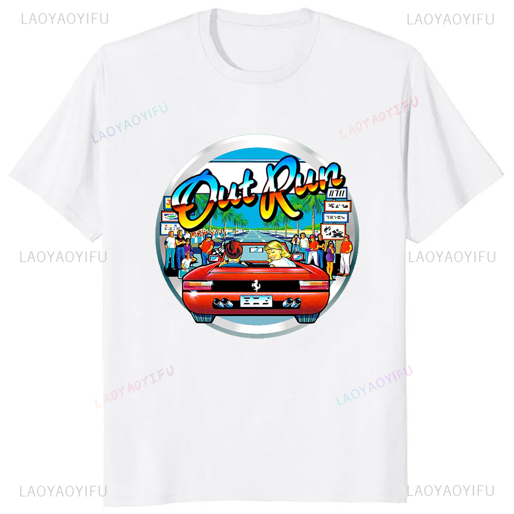 เสื้อยืดออกวิ่งวิดีโอเกมแข่งรถ - Gaming Console In 90S บทวิจารณ์และราคา