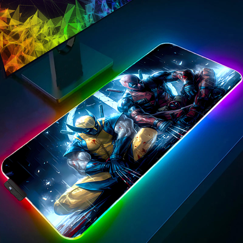 แผ่นรองเมาส์ LED สำหรับเล่นเกม - Gaming Console Desk บทวิจารณ์และราคา