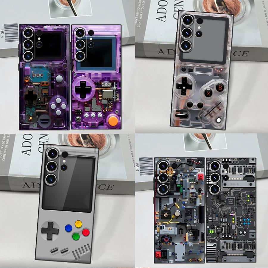 เคสโทรศัพท์ลายเกมส์สีม่วงสำหรั - Gaming Console For Phone บทวิจารณ์และราคา