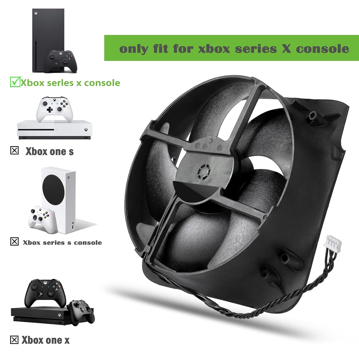 เปลี่ยนพัดลมระบายความร้อนภายใน - Microsoft Console Xbox Series S บทวิจารณ์และราคา