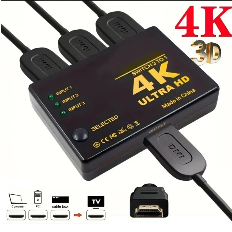 เข้ากันได้กับ HDMI Switch 4K S - Gaming Console Bundle บทวิจารณ์และราคา