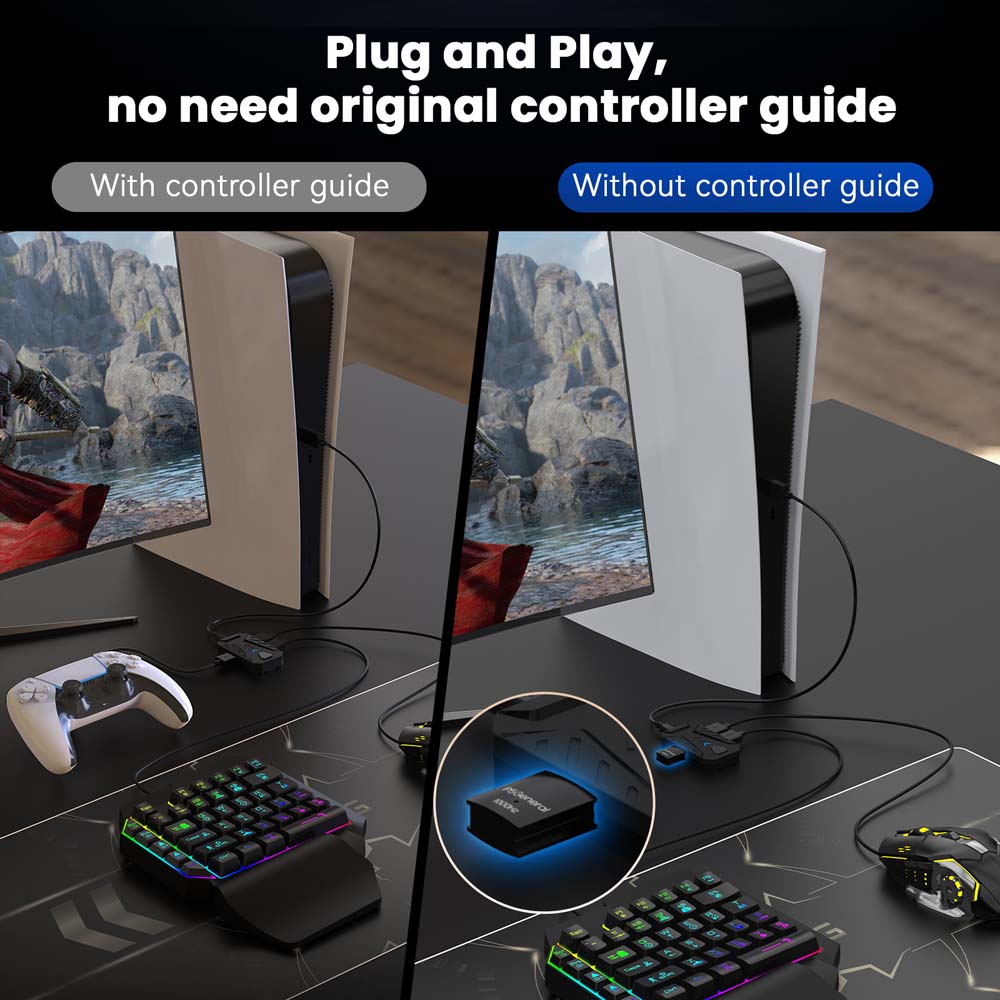 สำหรับ PS5 ชุดคีย์บอร์ดเกมมิ่ง - Gaming Console Types บทวิจารณ์และราคา