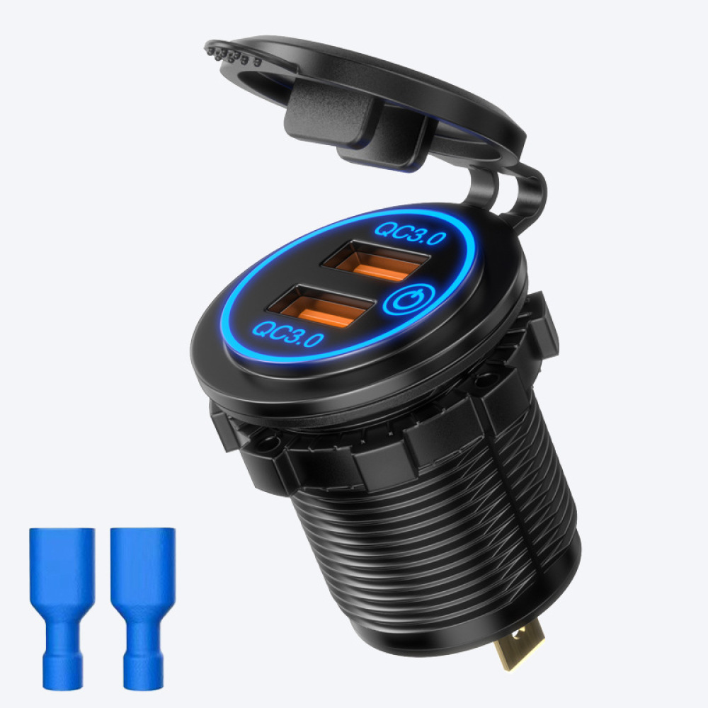 ที่ชาร์จมอเตอร์ไซค์แบบ USB คู่ - Gaming Console Types บทวิจารณ์และราคา