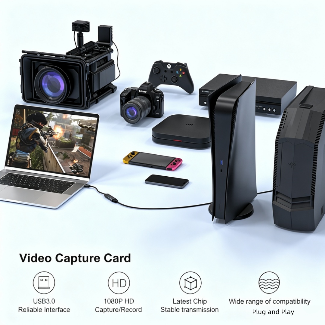 การ์ดจับภาพวิดีโอ USB-C 2.0/3. - Gaming Console Pc บทวิจารณ์และราคา