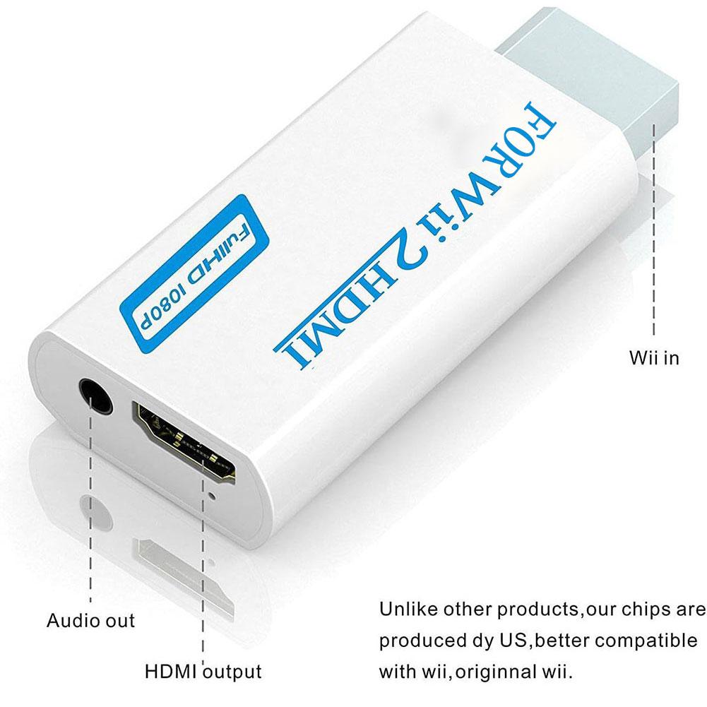 ตัวแปลง Wii เป็น HDMI สำหรับเค - Gaming Console Types บทวิจารณ์และราคา