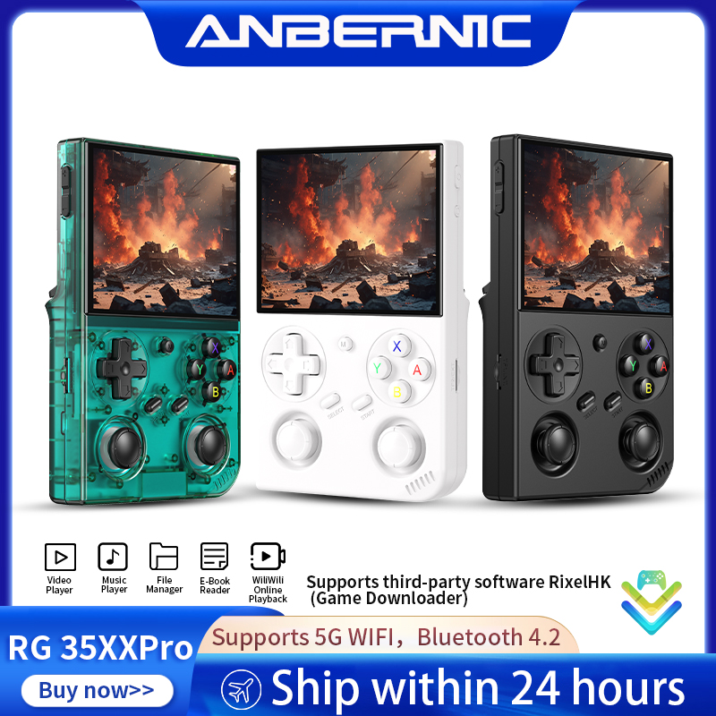 เครื่องเล่นเกมพกพา Anbernic RG - Gaming Console Types บทวิจารณ์และราคา